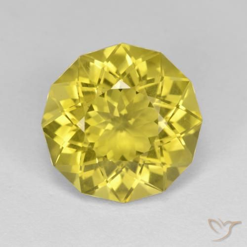 6.05ct Naturale Giallo medio Quarzo, Taglio a fantasia, VVS-VS