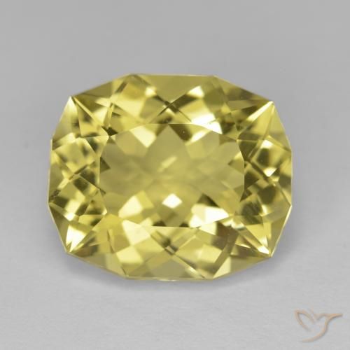 8.69ct Naturale Giallo dorato chiaro Quarzo, Taglio a fantasia, VVS-VS