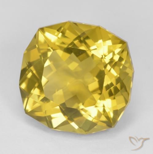 Quarzo Giallo medio naturale da 15.19 ct, Taglio a fantasia, VS