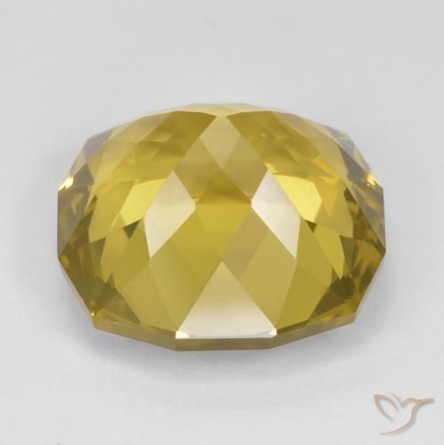 Quarzo Giallo medio naturale da 15.19 ct, Taglio a fantasia, VS