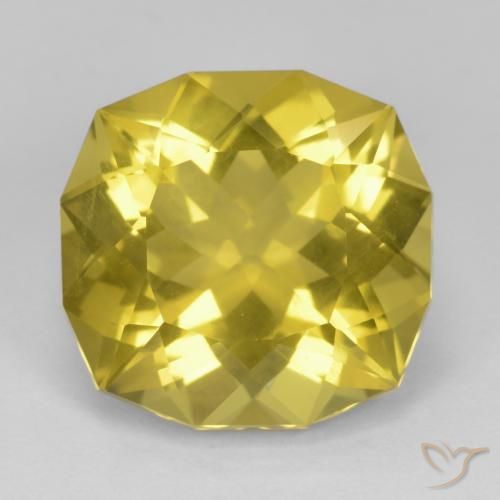 17.40ct Naturale Giallo miele chiaro Quarzo, Taglio a fantasia, VS