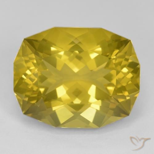 21.21ct Naturale Giallo medio Quarzo, Taglio a fantasia, VS