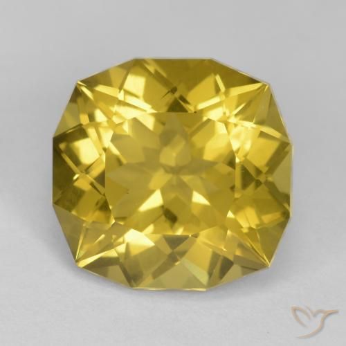 9.43ct Naturale Giallo medio Quarzo, Taglio a fantasia, VS