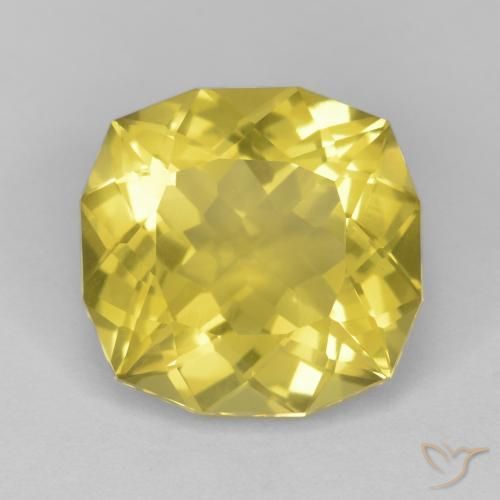 8.93ct Naturale Bombo Giallo Quarzo, Taglio a fantasia, VS
