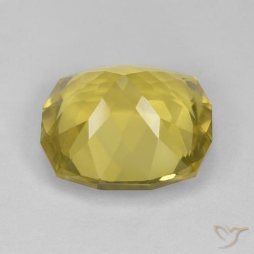 Quarzo Bombo Giallo naturale da 8.93 ct, Taglio a fantasia, VS
