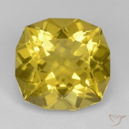 14.50ct Naturale Giallo miele chiaro Quarzo, Taglio a fantasia, VS, Photo A