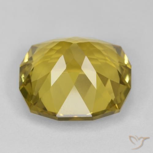 Quarzo Giallo miele chiaro naturale da 14.50 ct, Taglio a fantasia, VS