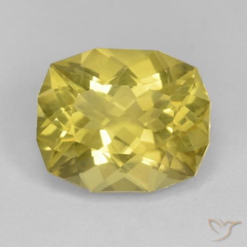 7.96ct Naturale Giallo senape Quarzo, Taglio a fantasia, VS
