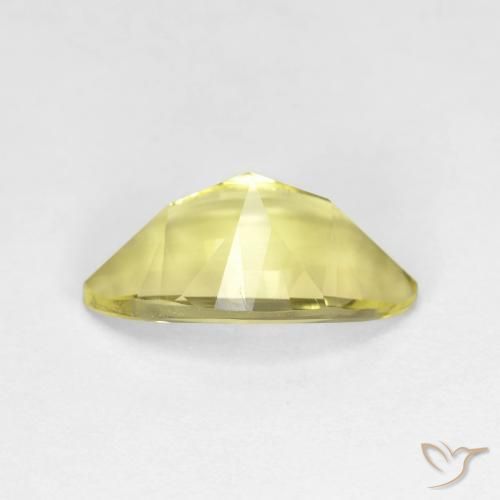 Quarzo Giallo chiaro naturale da 2.84 ct, Taglio marquise, VVS