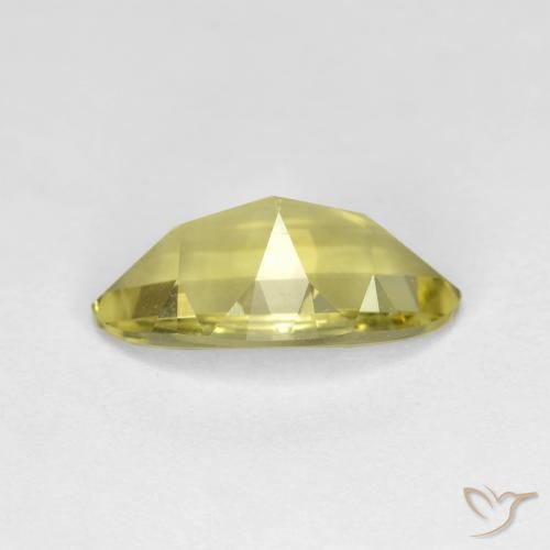 Quarzo Giallo chiaro naturale da 2.58 ct, Taglio marquise, VVS