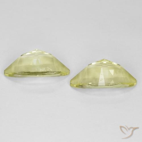 Gemme di Quarzo Giallo medio naturale da 5.09 ct, Taglio marquise, VVS