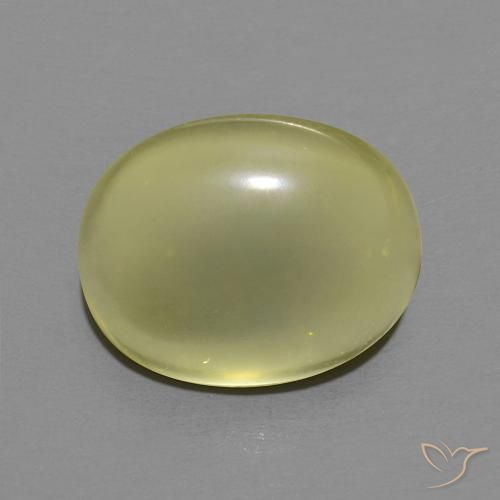 Quarzo Giallo medio naturale da 5.21 ct, Ovale, Trasparente