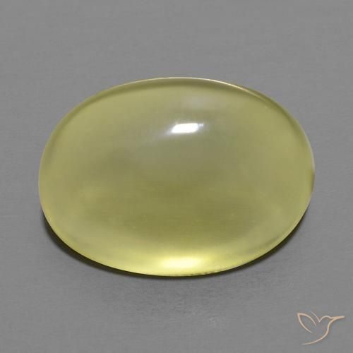 11.62ct Naturale Giallo medio Quarzo, Ovale, Trasparente
