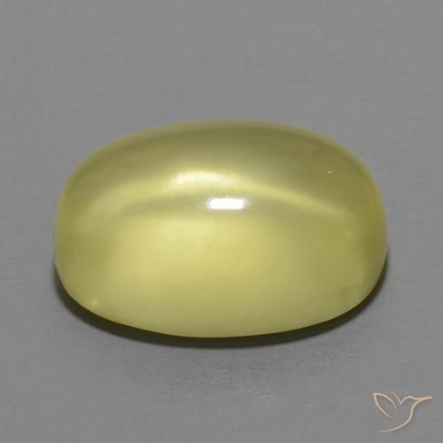 Quarzo Giallo medio naturale da 11.62 ct, Ovale, Trasparente