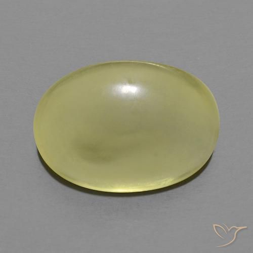 6.92ct Naturale Giallo medio Quarzo, Ovale, Trasparente