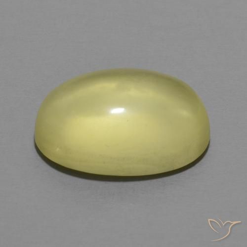 Quarzo Giallo medio naturale da 6.92 ct, Ovale, Trasparente