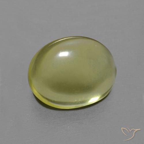 3.82ct Naturale Limone giallo Quarzo, Ovale, Trasparente