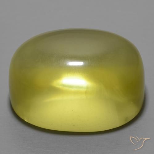 Quarzo Giallo medio naturale da 47.37 ct, Ovale, Trasparente