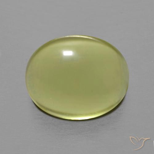 6.10ct Naturale Giallo medio Quarzo, Ovale, Trasparente