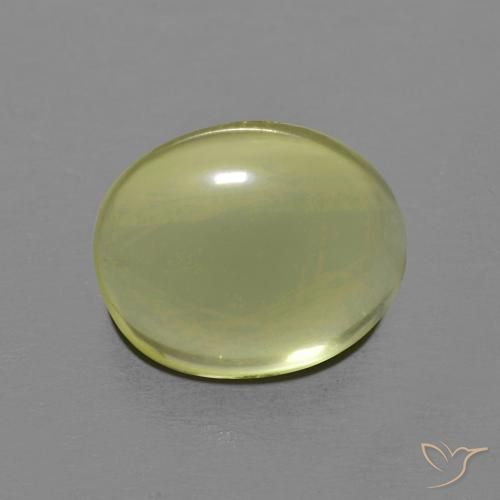 3.59ct Naturale Giallo mais Quarzo, Ovale, Trasparente