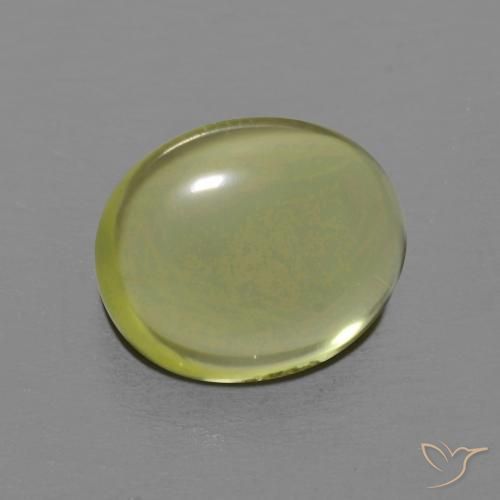 Quarzo Giallo mais naturale da 3.59 ct, Ovale, Trasparente