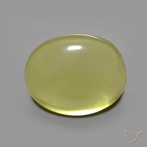 9.79ct Naturale Giallo medio Quarzo, Ovale, Trasparente