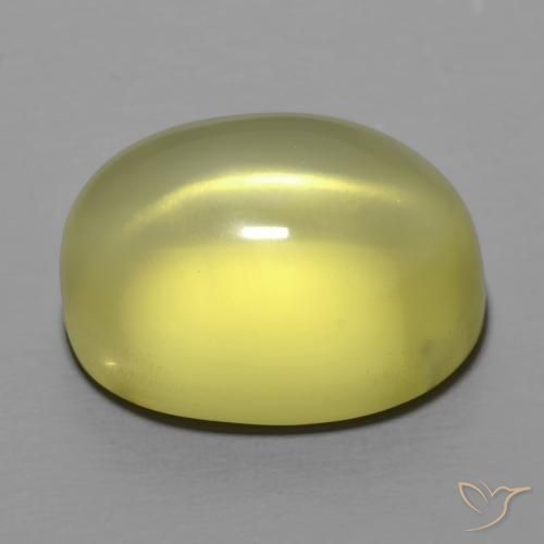 Quarzo Giallo medio naturale da 24.95 ct, Ovale, Trasparente