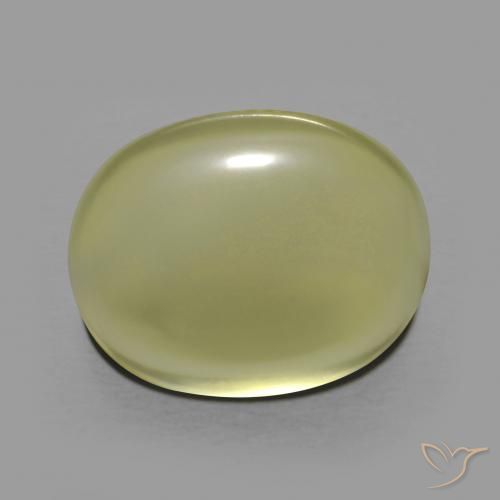 10.90ct Naturale Giallo medio Quarzo, Ovale, Trasparente