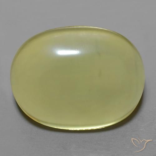Quarzo Giallo medio naturale da 28.49 ct, Ovale, Trasparente