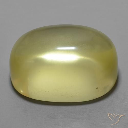Quarzo Giallo medio naturale da 28.49 ct, Ovale, Trasparente