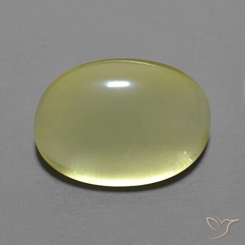 9.93ct Naturale Giallo medio Quarzo, Ovale, Trasparente