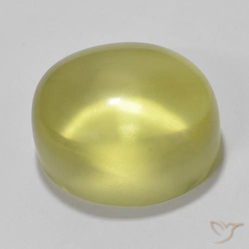 Quarzo Limone giallo naturale da 25.27 ct, Ovale, Trasparente
