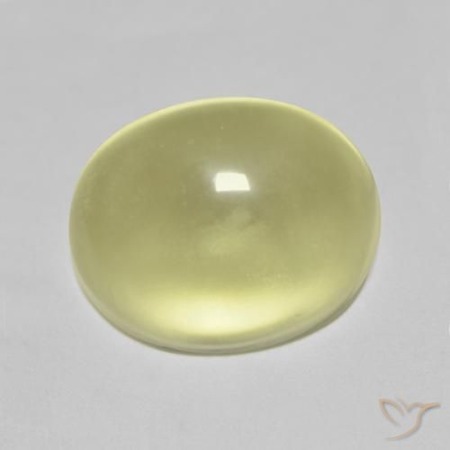 11.17ct Naturale Giallo medio Quarzo, Ovale, Trasparente