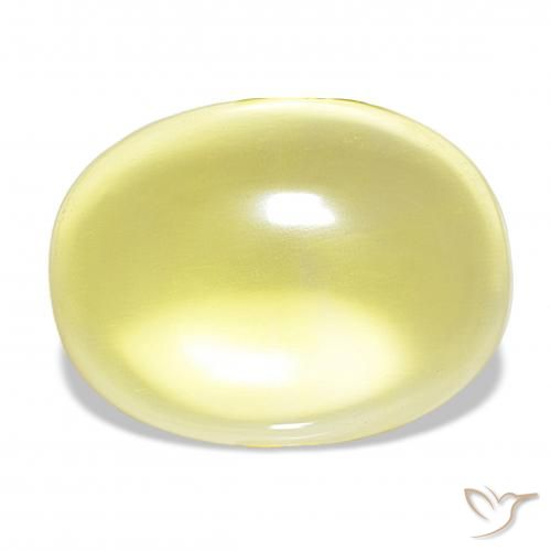 20.89ct Giallo chiaro Quarzo, Ovale, Trasparente
