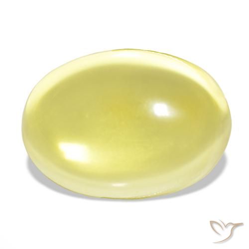 51.98ct Giallo chiaro Quarzo, Ovale, Trasparente