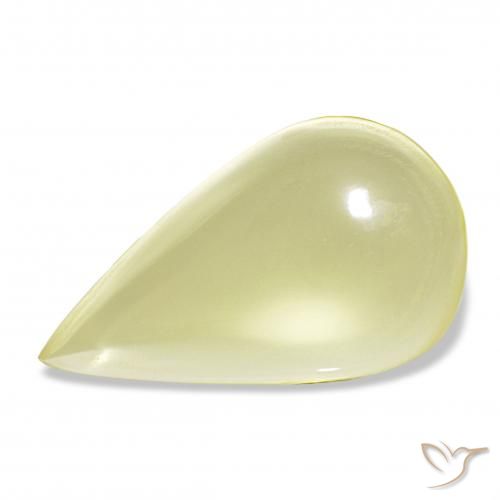 15.47ct Giallo medio Quarzo, Forma a pera, Trasparente