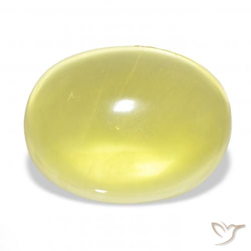 69.55ct Giallo chiaro Quarzo, Ovale, Trasparente