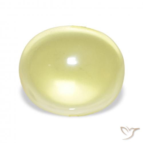 23.31ct Giallo chiaro Quarzo, Ovale, Trasparente