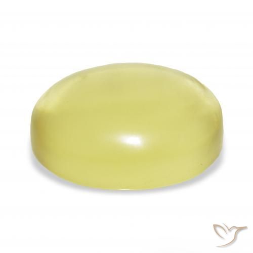 Quarzo Giallo chiaro naturale da 71.49 ct, Ovale, Trasparente
