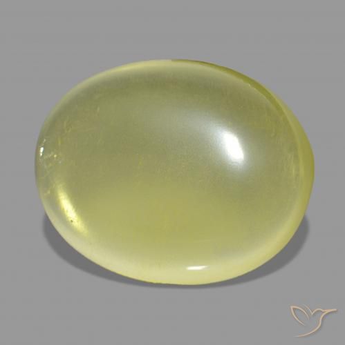 Quarzo Giallo Ananas naturale da 35.67 ct, Ovale, Trasparente
