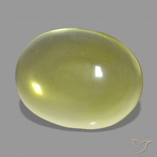Quarzo Giallo Ananas naturale da 33.80 ct, Ovale, Trasparente