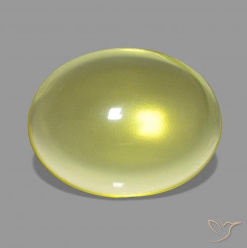 14.58ct Giallo medio Quarzo, Ovale, Trasparente