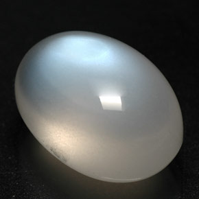 Pietra di luna arcobaleno Bianco naturale da 7.86 ct, Trasparente, Trasparente/Traslucido