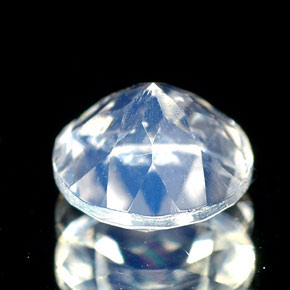 Pietra di luna arcobaleno naturale blu da 0,79 ct, taglio rotondo, VS