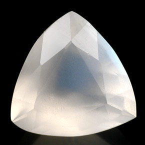 Pietra di luna arcobaleno Blu bianco naturale da 1.41 ct, Trasparente, Trasparente/Traslucido