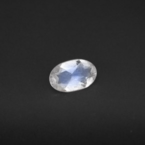 Pietra di luna arcobaleno Blu bianco naturale da 0.27 ct, Trasparente, Trasparente/Traslucido