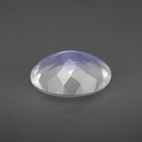 Pietra di luna arcobaleno Bianco blu naturale da 4.02 ct, Taglio ovale, VS