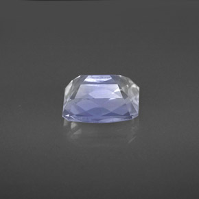 Pietra di luna arcobaleno naturale blu da 1,82 ct, taglio smeraldo, VS