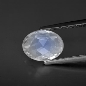 Pietra di luna arcobaleno Blu bianco naturale da 1.94 ct, Taglio ovale, VS