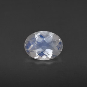 Pietra di luna arcobaleno Blu bianco naturale da 1.08 ct, Taglio ovale, VS
